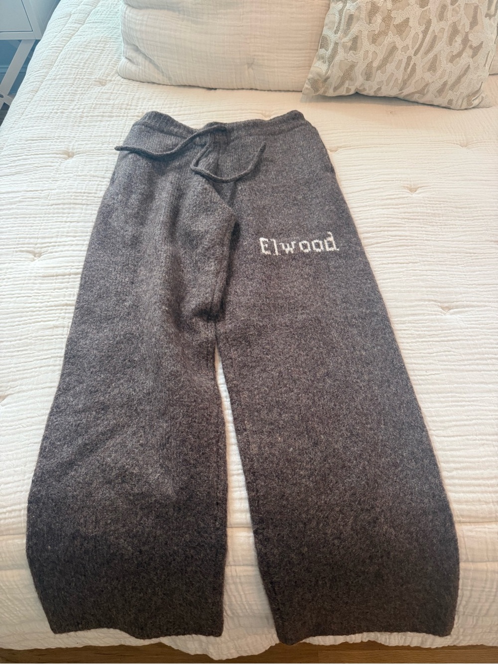 Elwood Oatmeal Knit Pants